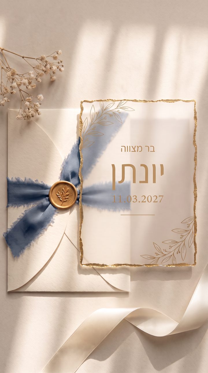 דוגמה: בר מצווה