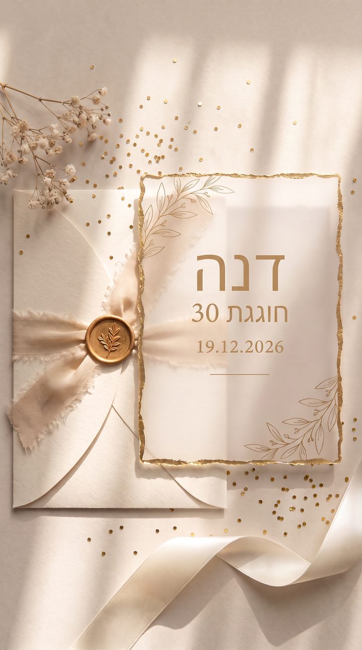 דוגמה: יום הולדת